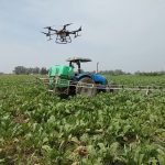 Le Pôle Digital travaille sur l’évaluation comparée des traitements phytosanitaires par drone